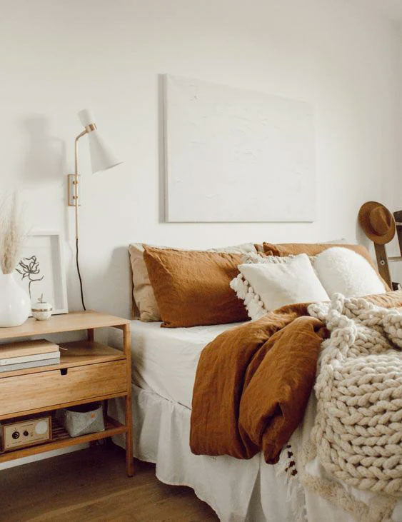Detalles para decorar un dormitorio con estilo natural