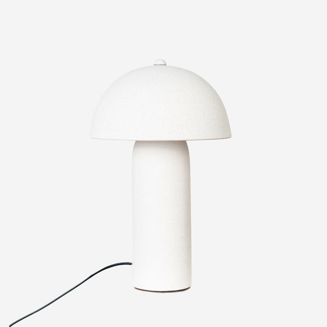 Vista frontal Lámpara Sobremesa Seta Antas Blanco Som Casa Slowdeco