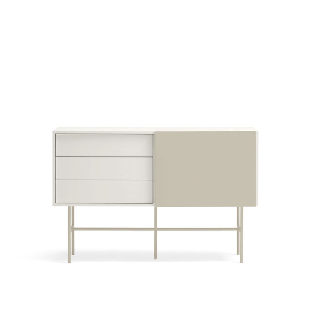 Vista frontal aparador Nube 140 cm Arena Slowdeco